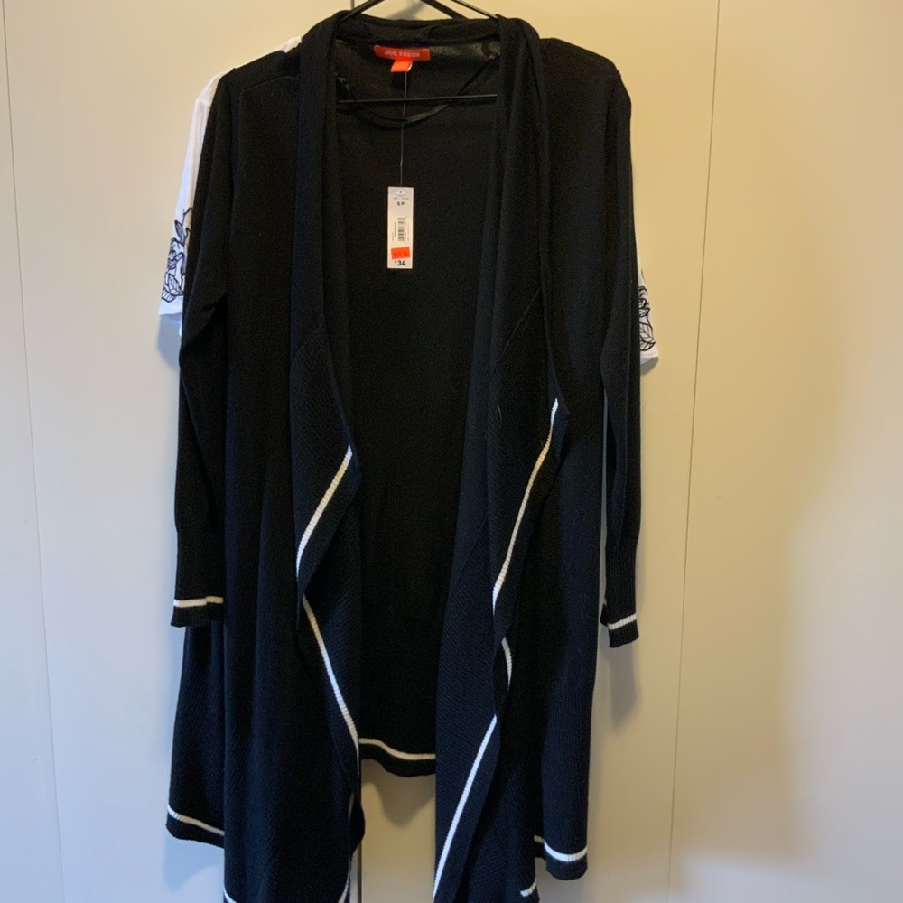 Joe Fresh // Set tee shirt and waterfall cardigan